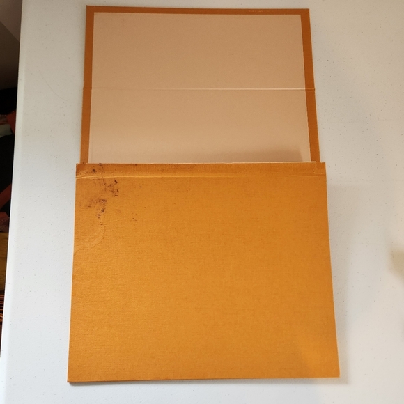 Louis Vuitton Orange Box Cover & Ribbon Broken Crafts Crafting Lot Pieces. Decor - Picture 4 of 8
